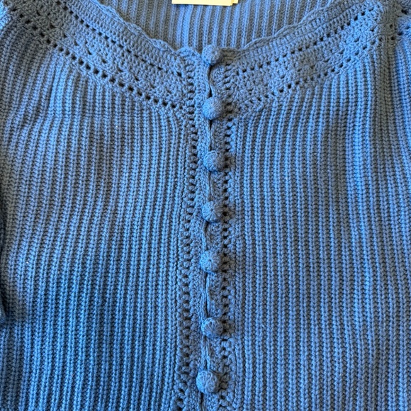 Sezane Moira Jumper Bleu D'hiver - Size L - Picture 6 of 8